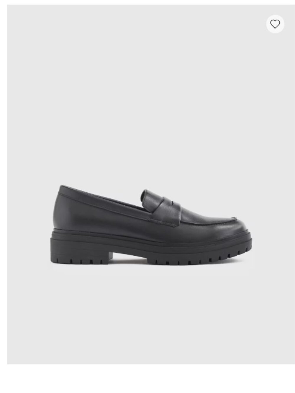 Quince Italian Leather Lug-Sole Penny Loafers